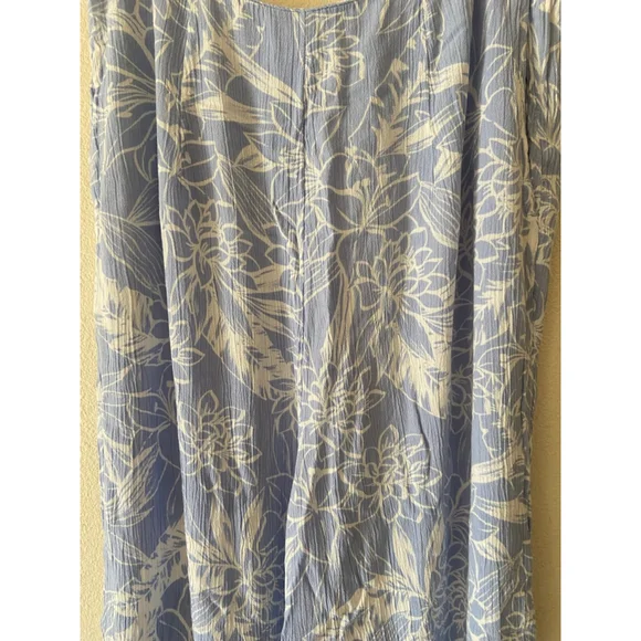 Like New Roxy floral Hawaiian print cotton breezy loose fit pant size medium - Picture 2 of 4